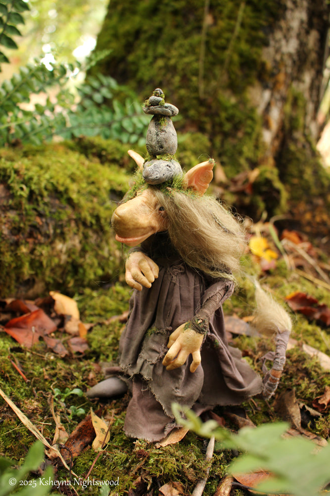 Brotha - OOAK Troll Art Doll