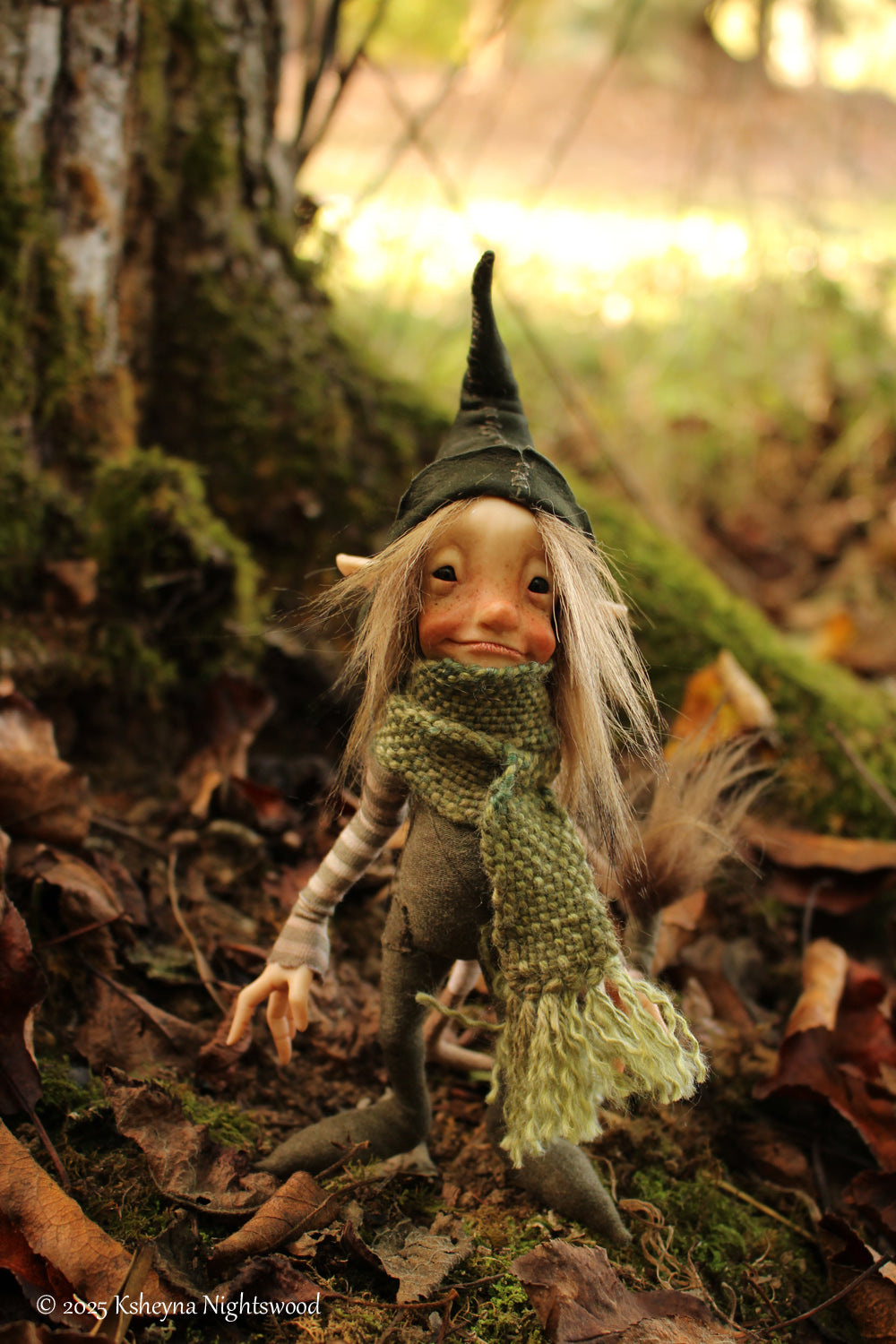 Elard - OOAK Brownie Art Doll