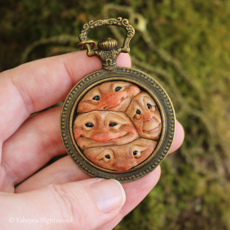 Brownie Pendant Necklace #H