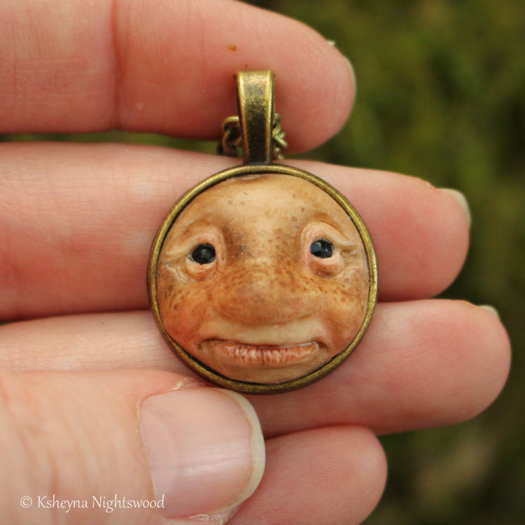 Brownie Pendant Necklace #K