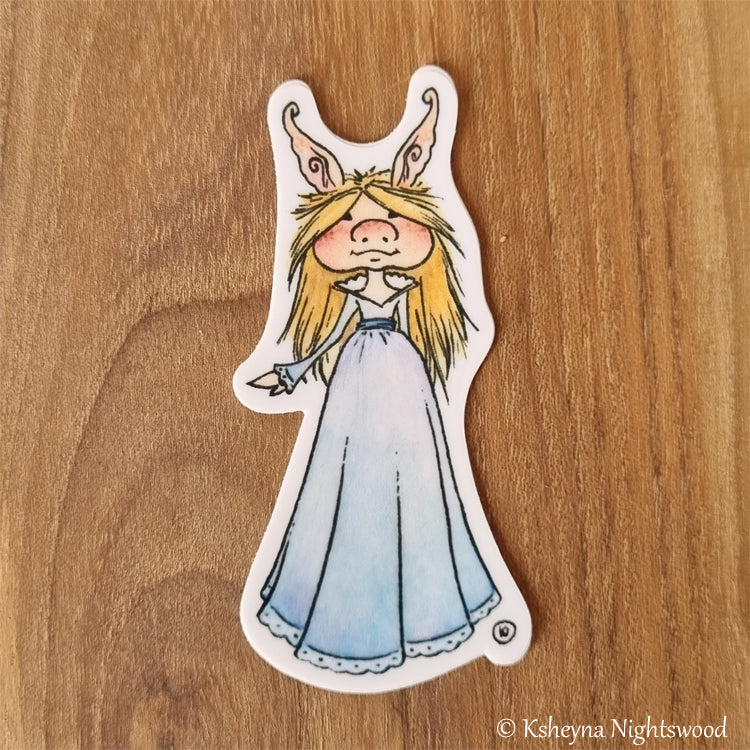 Brownie Girl - Vinyl Sticker