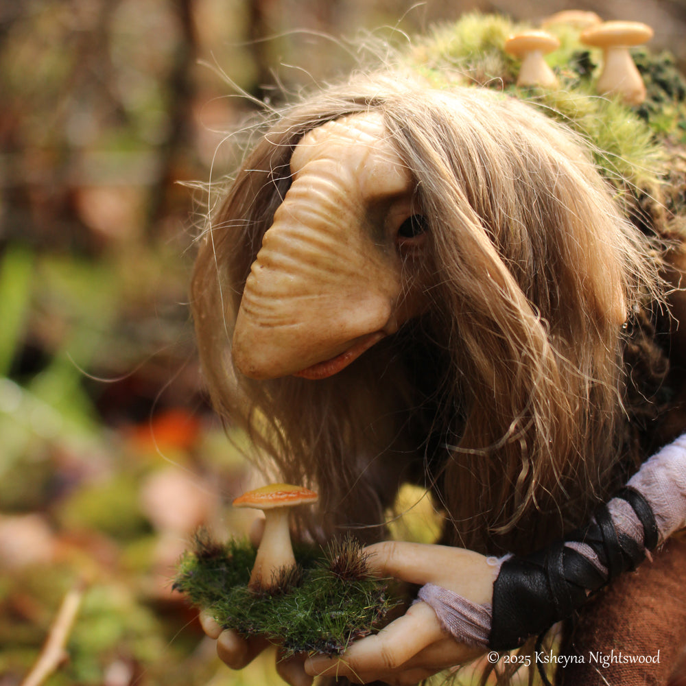 Darkyn - OOAK Troll Art Doll