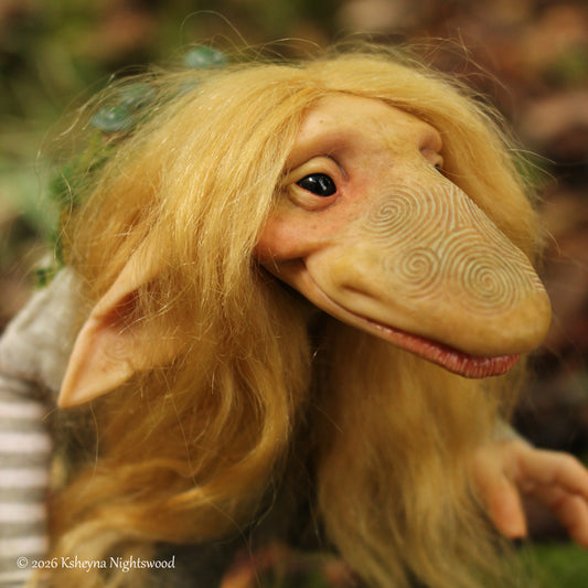 Briggdale - OOAK Troll Art Doll