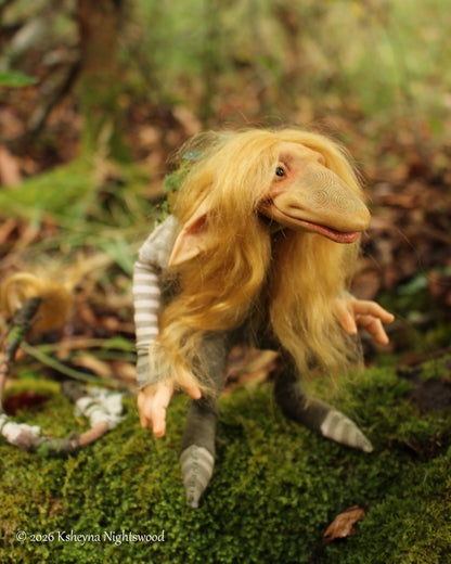 Briggdale - OOAK Troll Art Doll
