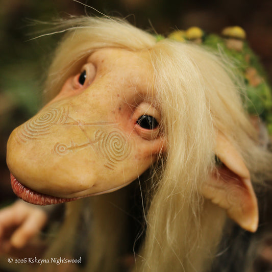 Drublow - OOAK Troll Art Doll