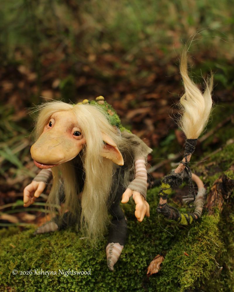 Drublow - OOAK Troll Art Doll