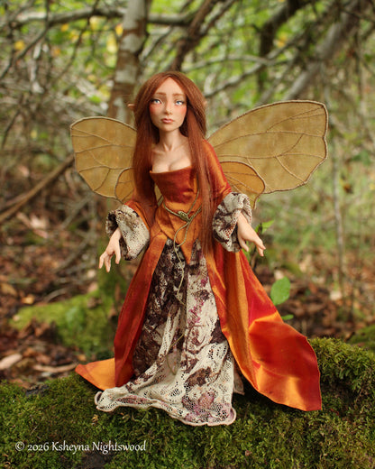 Fenella - OOAK Fairy Art Doll