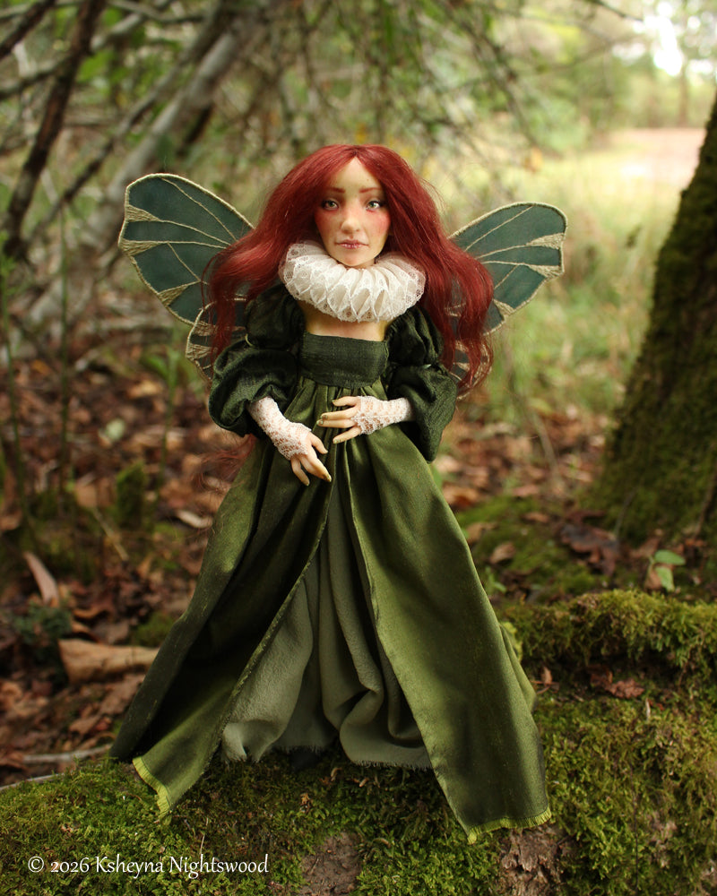 Evernlyn - OOAK Fairy Art Doll