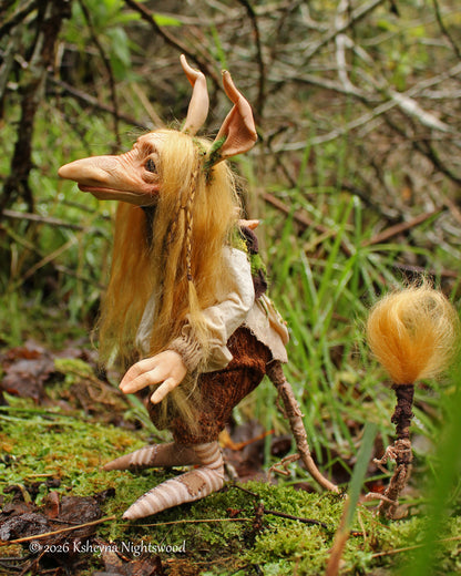 Bickmear - OOAK Troll Art Doll