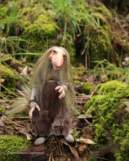 Maudalla - OOAK Troll Art Doll