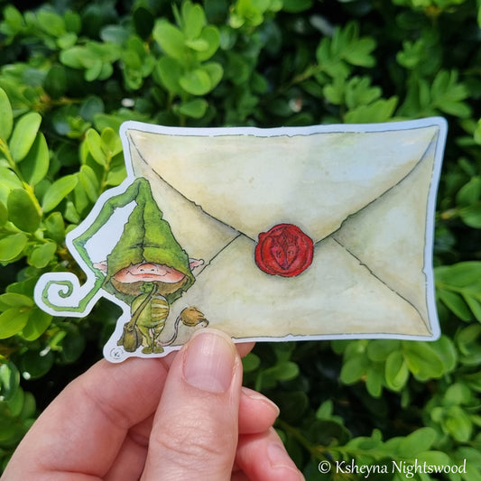 Brownie Post - Vinyl Sticker