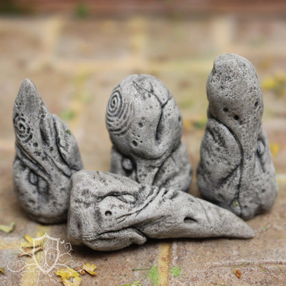 Standing Stone Troll heads