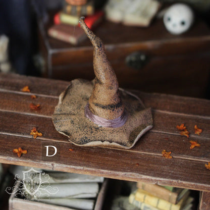 Halloween Leather Witch Hats