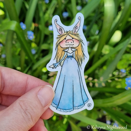 Brownie Girl - Vinyl Sticker