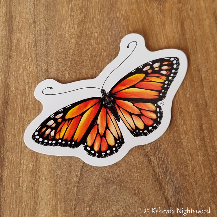 Monarch Butterfly - Vinyl Sticker