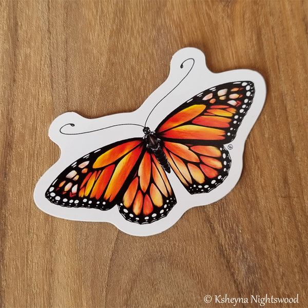 Monarch Butterfly - Vinyl Sticker