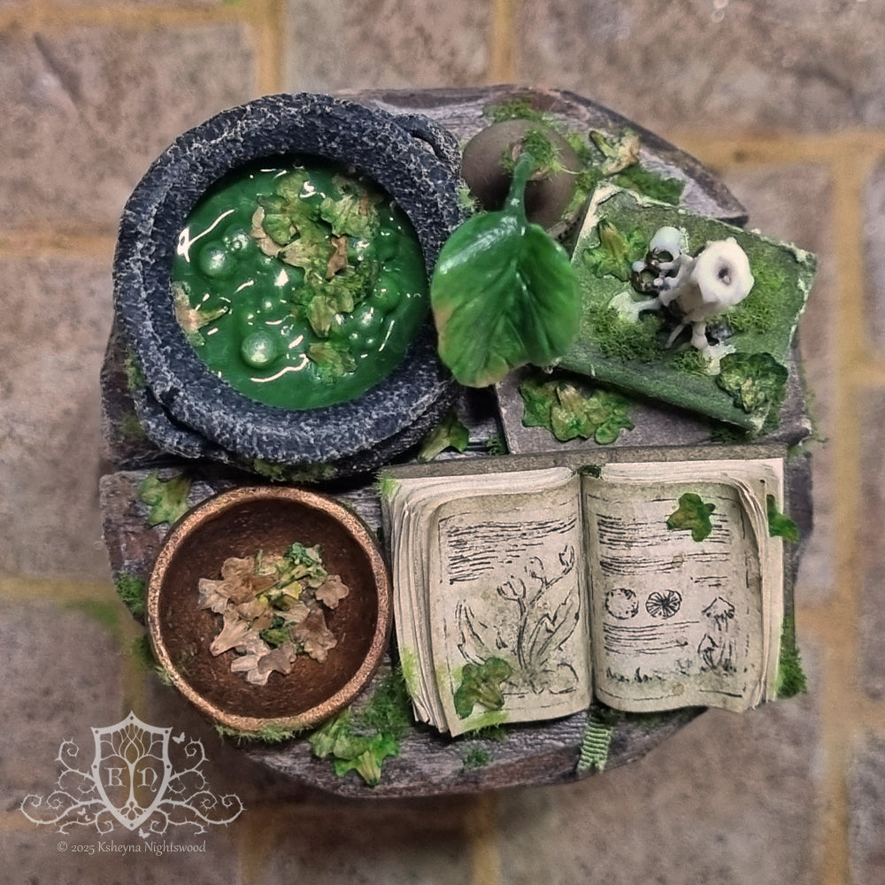 Witches Side Table - The Herbalist