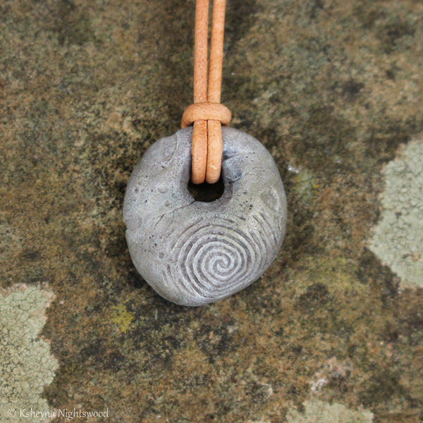 Troll Stone Pendant Necklace #G