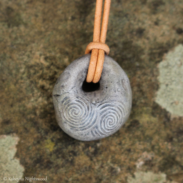Troll Stone Pendant Necklace #I