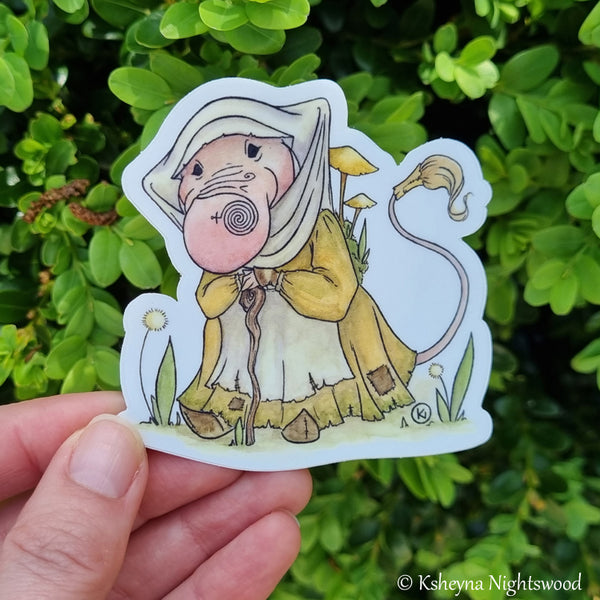 Troll Girl - Vinyl Sticker