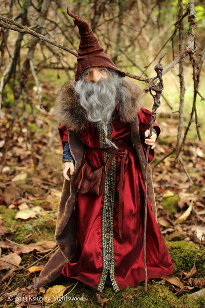Branfinn - OOAK Wizard Art Doll