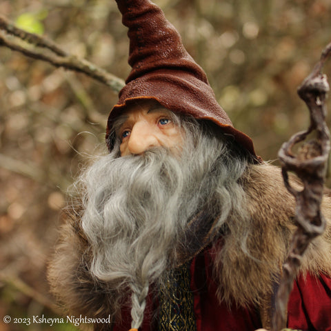 Branfinn - OOAK Wizard Art Doll